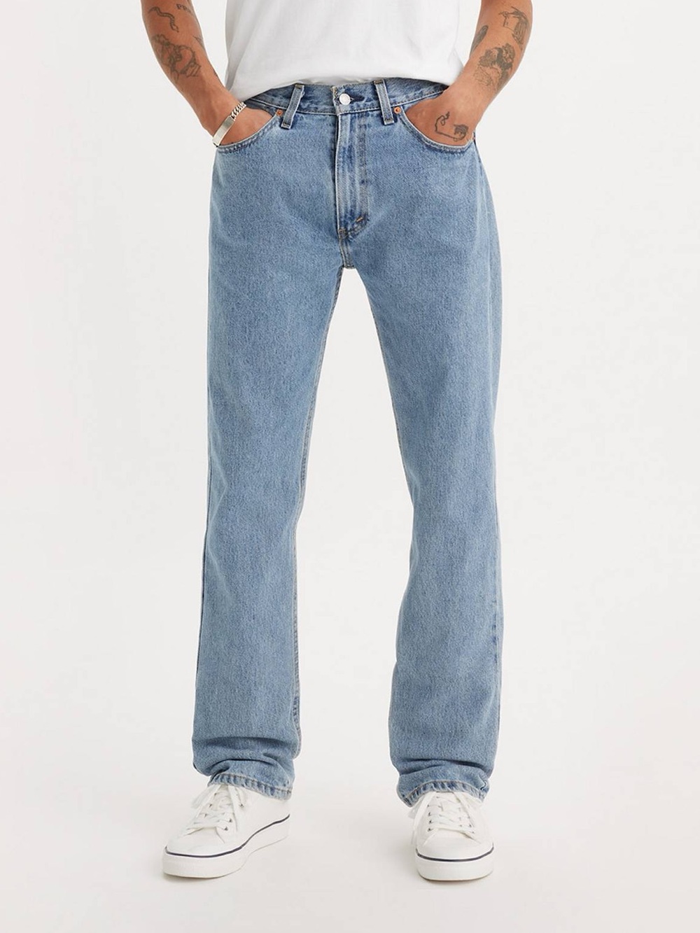 Levi's Men's Light Blue Straight Jeans
